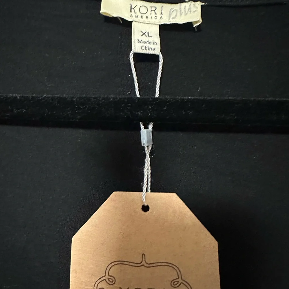 Kori Black Ruffle Sleeve Blouse - Picture 3 of 3